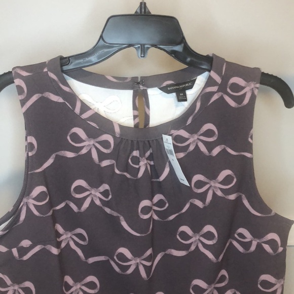 NWT banana republic purple & baby pink stop - Picture 2 of 5